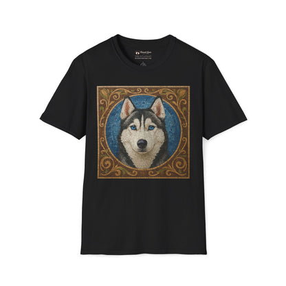 Siberian Husky Mosaic T-Shirt