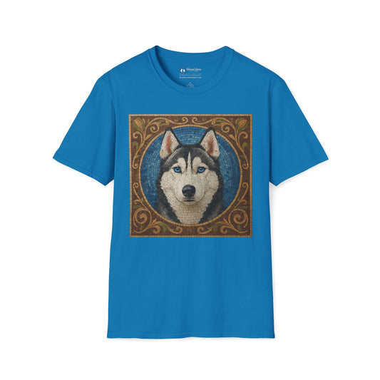 Siberian Husky Mosaic T-Shirt