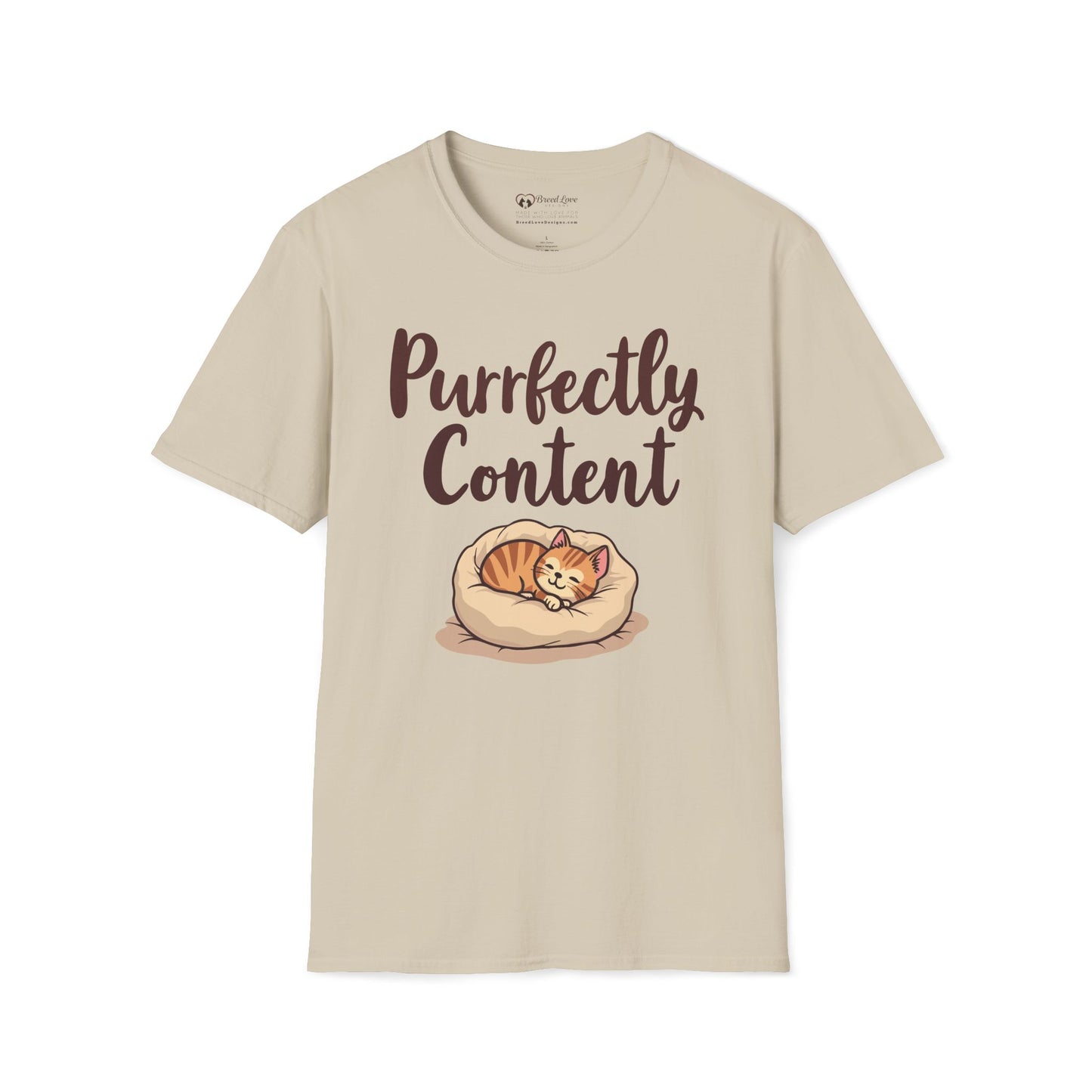 Purrfectly Content T-Shirt