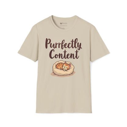 Purrfectly Content T-Shirt