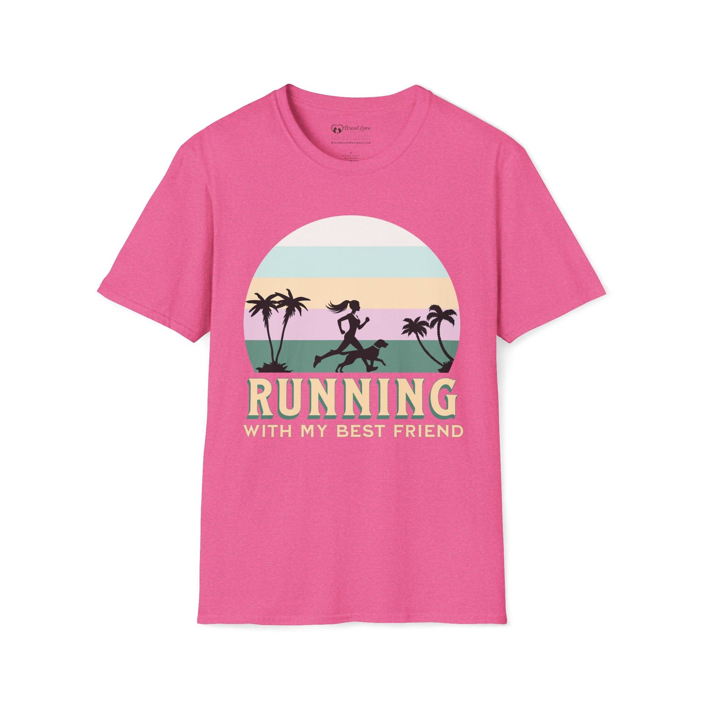 Running With My Best Friend - Female T-Shirt