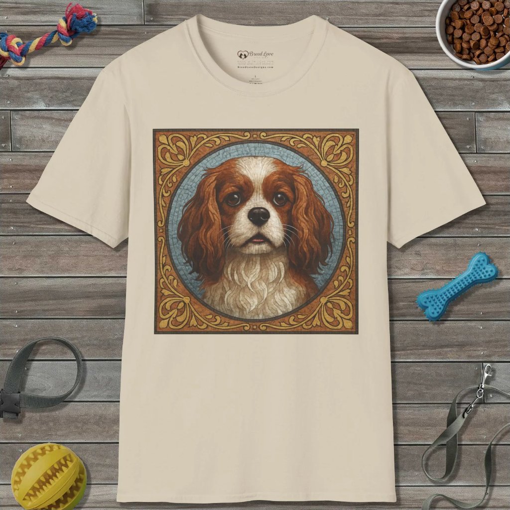 Cavalier King Charles Spaniel Mosaic T-Shirt