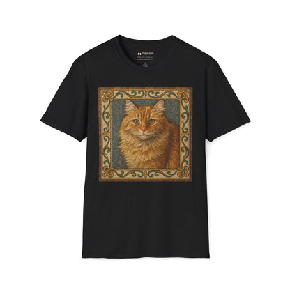 Orange House Cat Mosaic T-Shirt