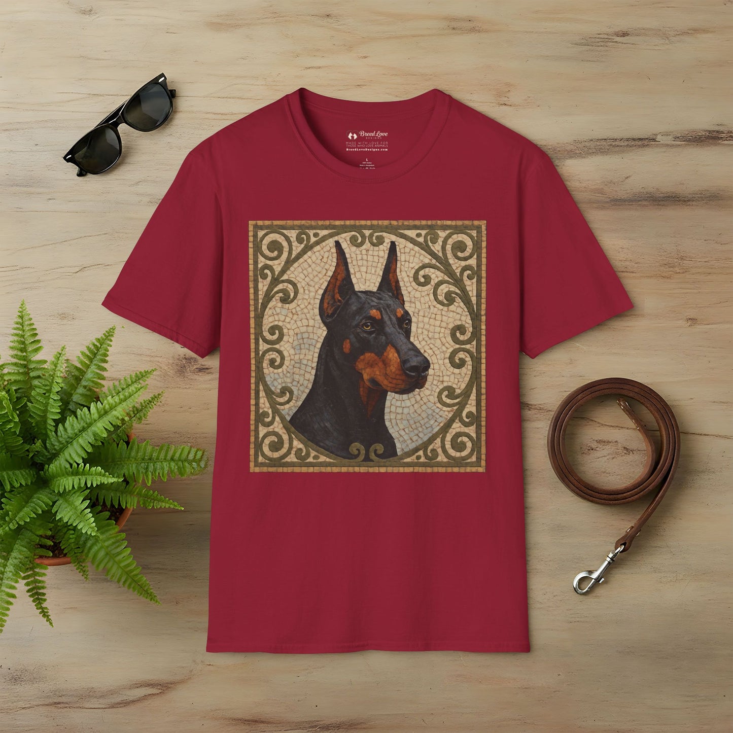 Doberman Pinscher Mosaic T-Shirt