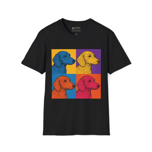 Dachshund Pop Art T-Shirt
