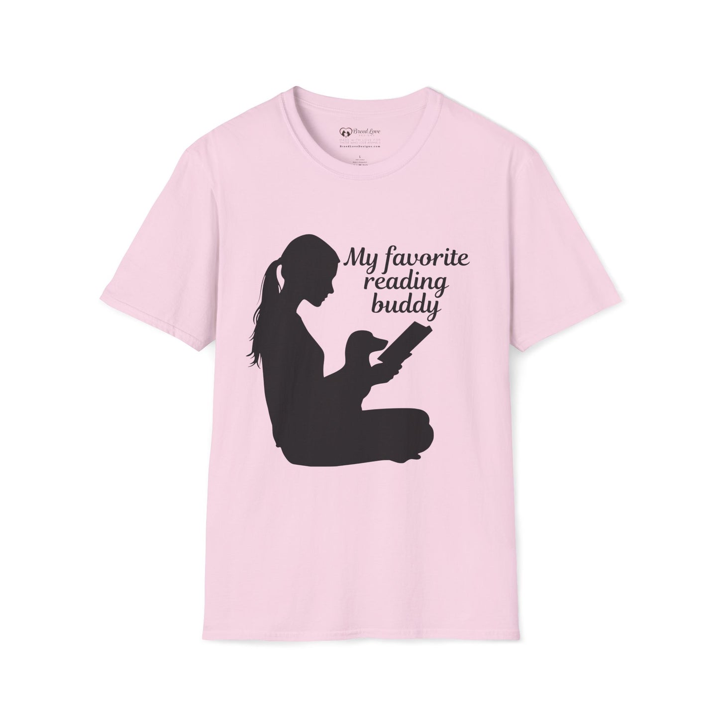 My Favorite Reading Buddy Dog T-Shirt