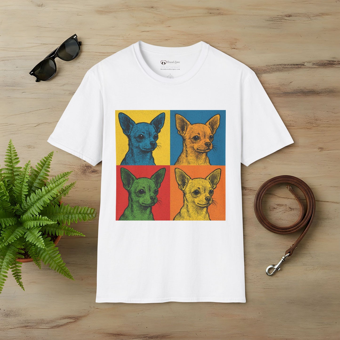 Chihuahua Pop Art T-Shirt
