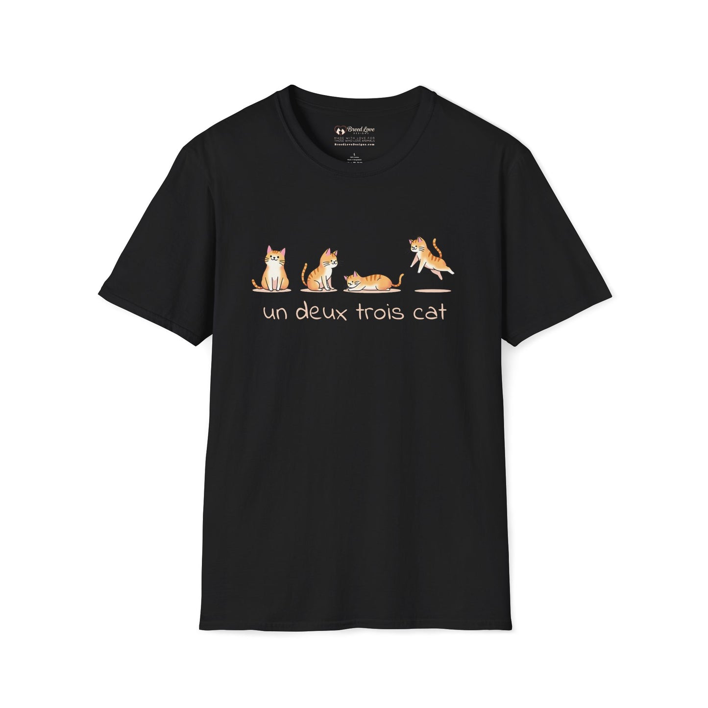 Un Deux Trois Cat T-Shirt