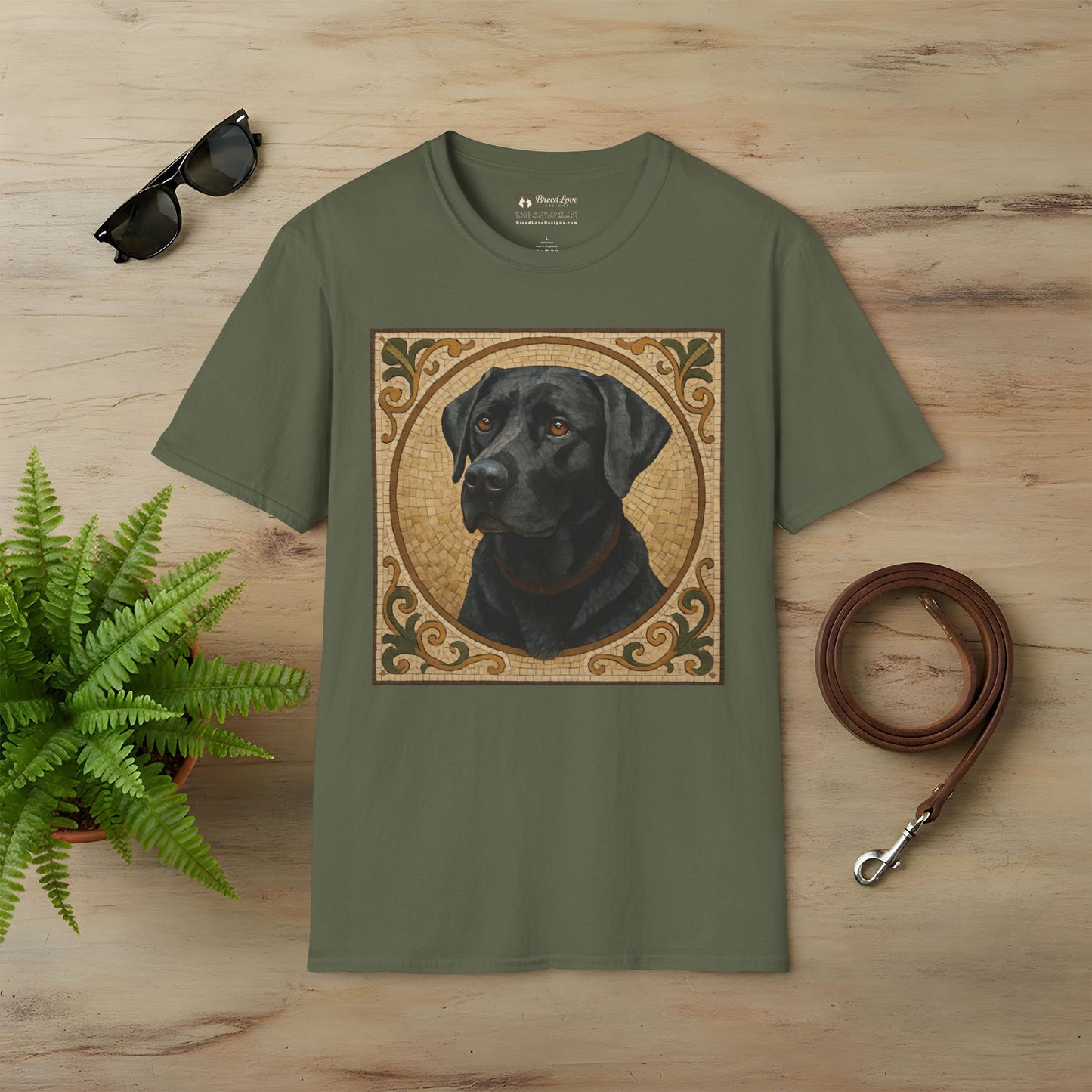 Black Lab Mosaic T-Shirt