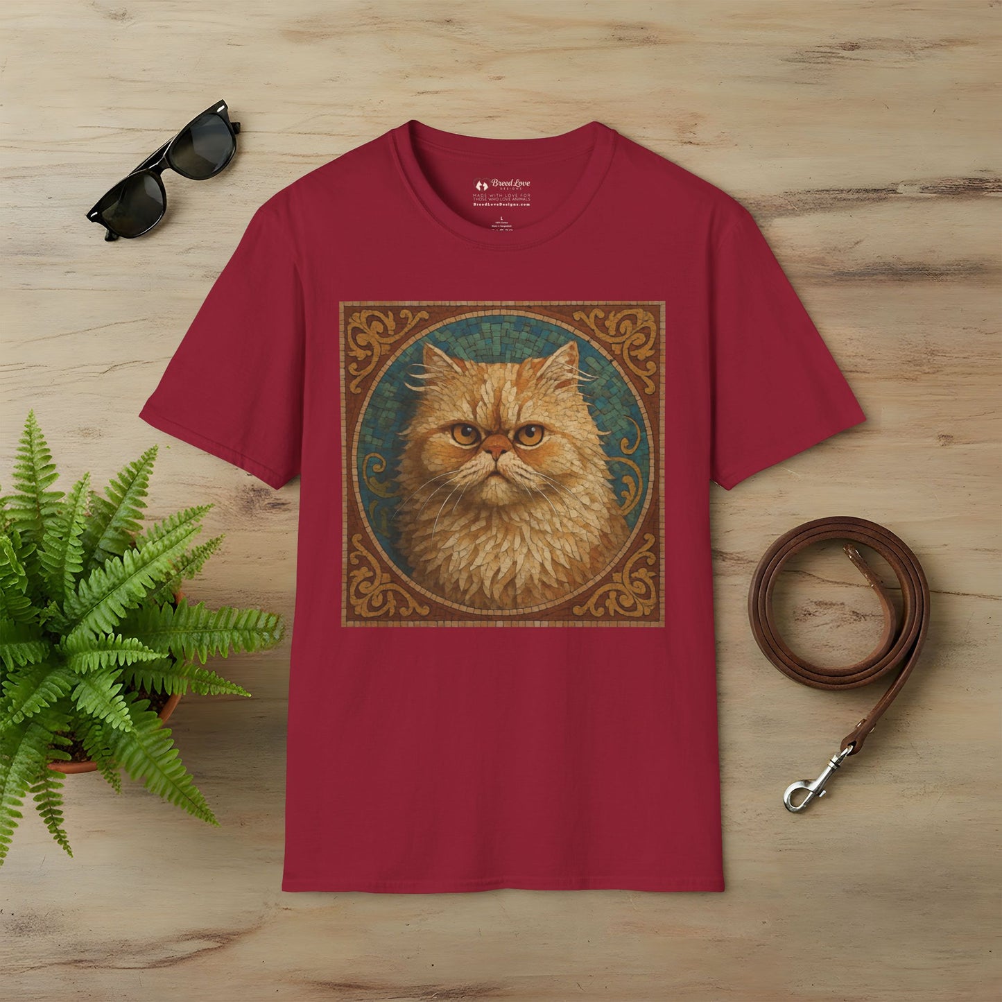 Persian Cat Mosaic T-Shirt