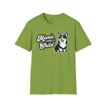 Mom's Favorite Child - Corgi T-Shirt