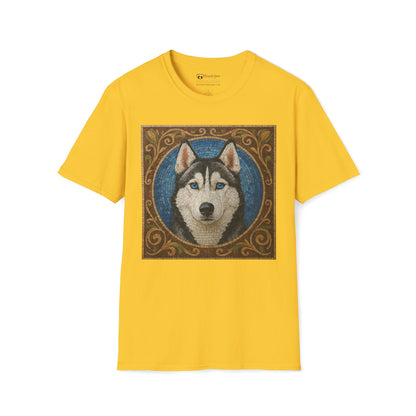 Siberian Husky Mosaic T-Shirt
