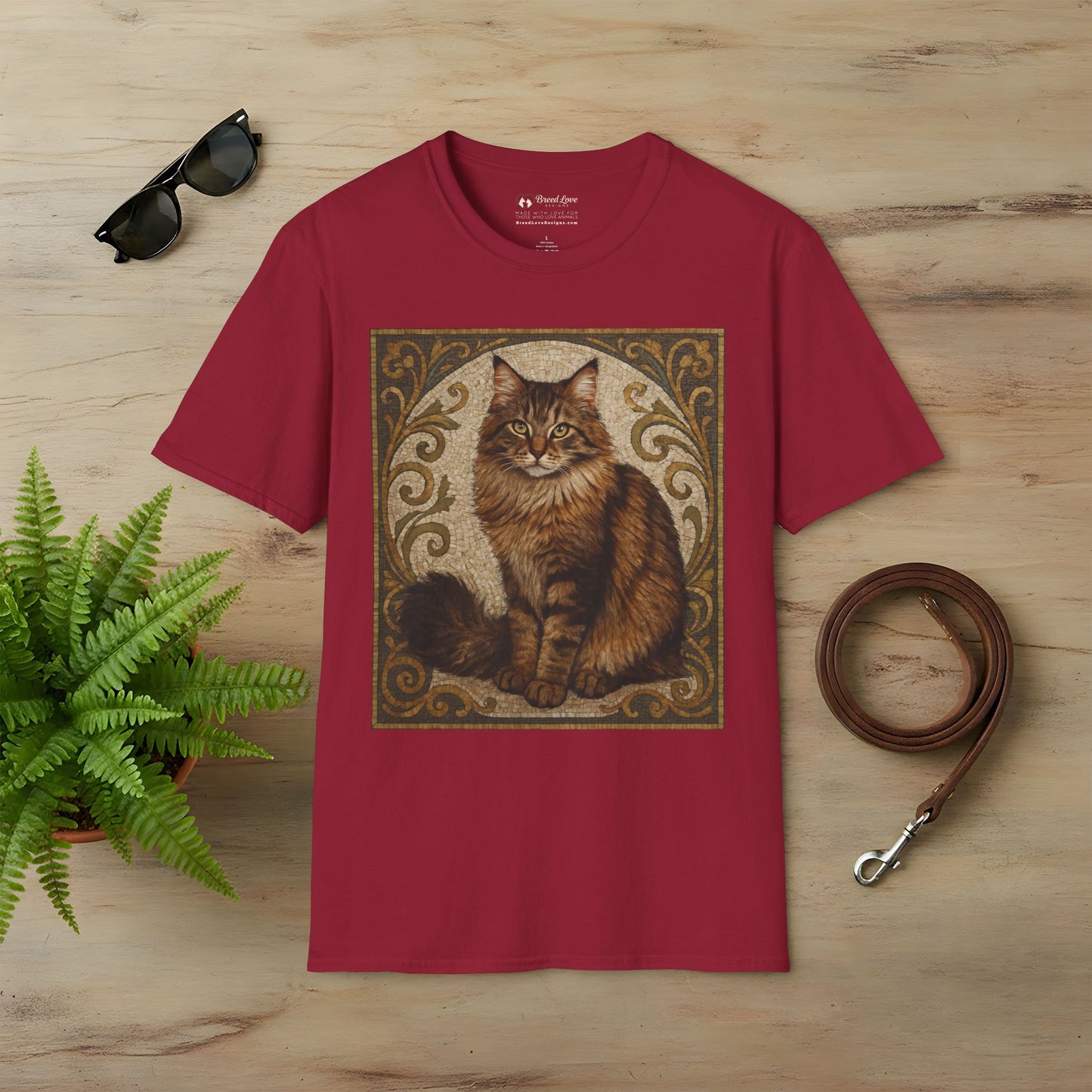 Maine Coon Mosaic T-Shirt