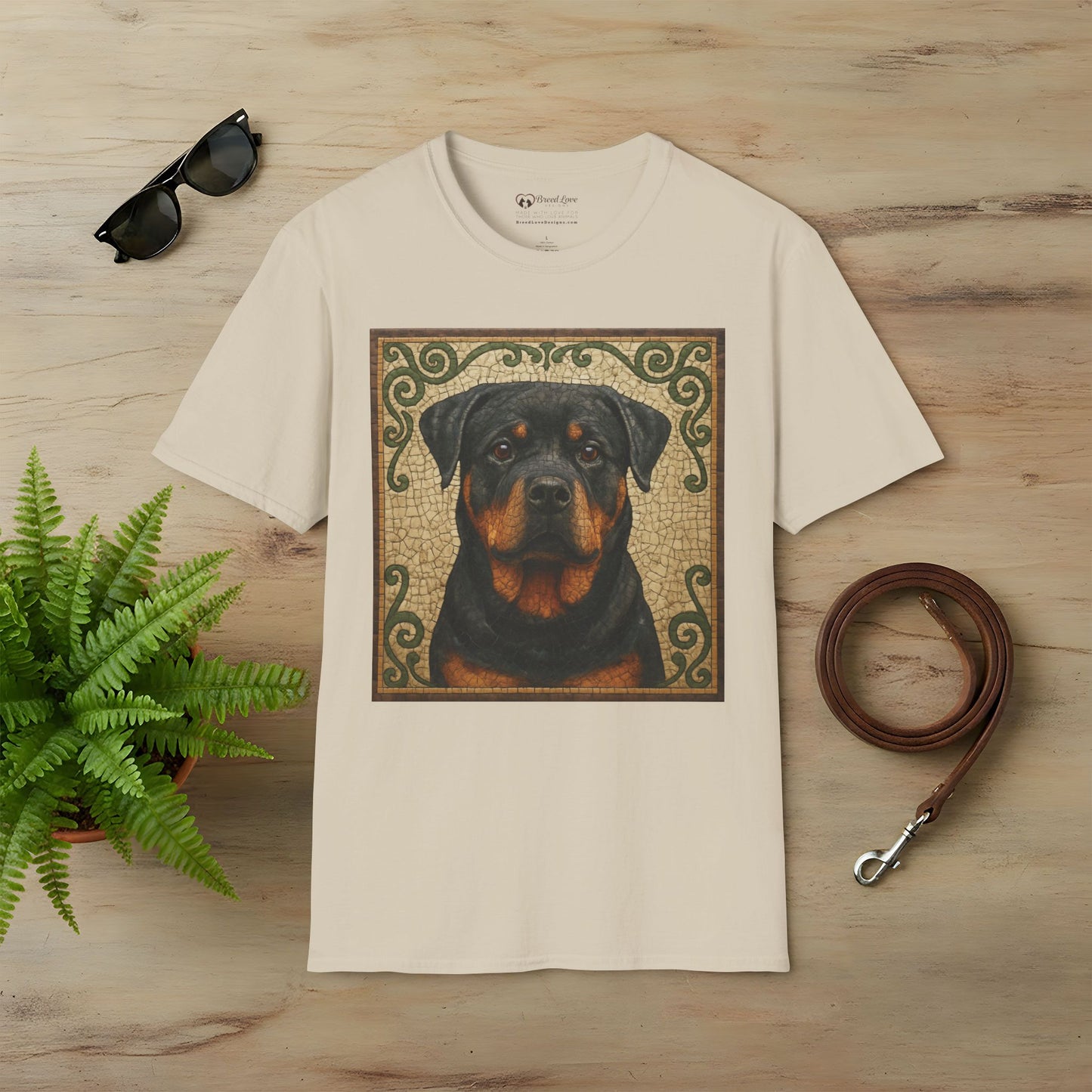 Rottweiler Mosaic T-Shirt