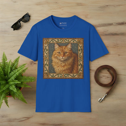 Orange House Cat Mosaic T-Shirt