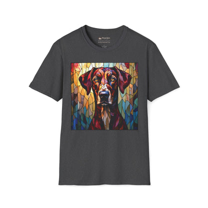 Stained Glass Great Dane T-Shirt