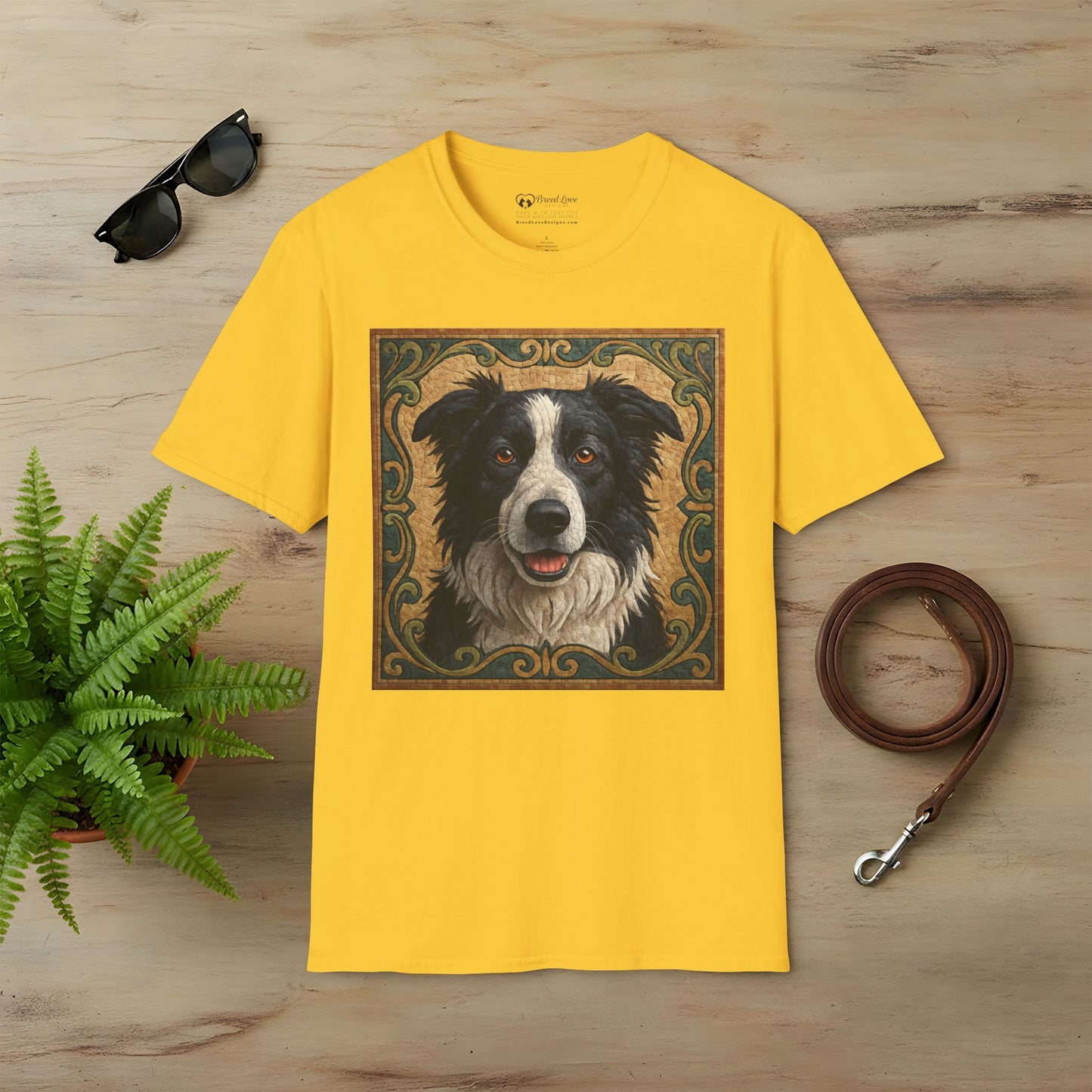 Border Collie Mosaic T-Shirt