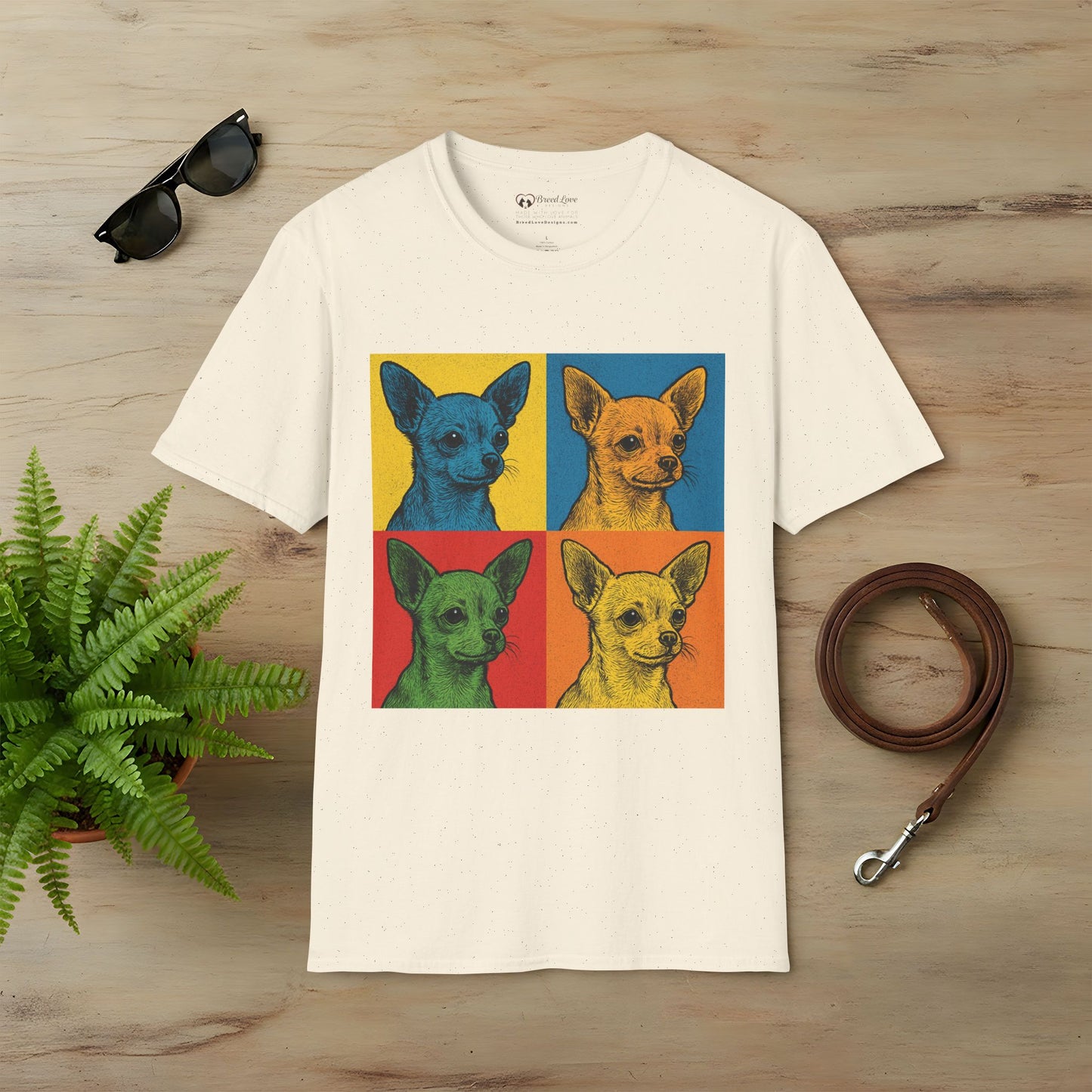 Chihuahua Pop Art T-Shirt