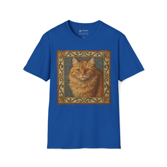 Orange House Cat Mosaic T-Shirt