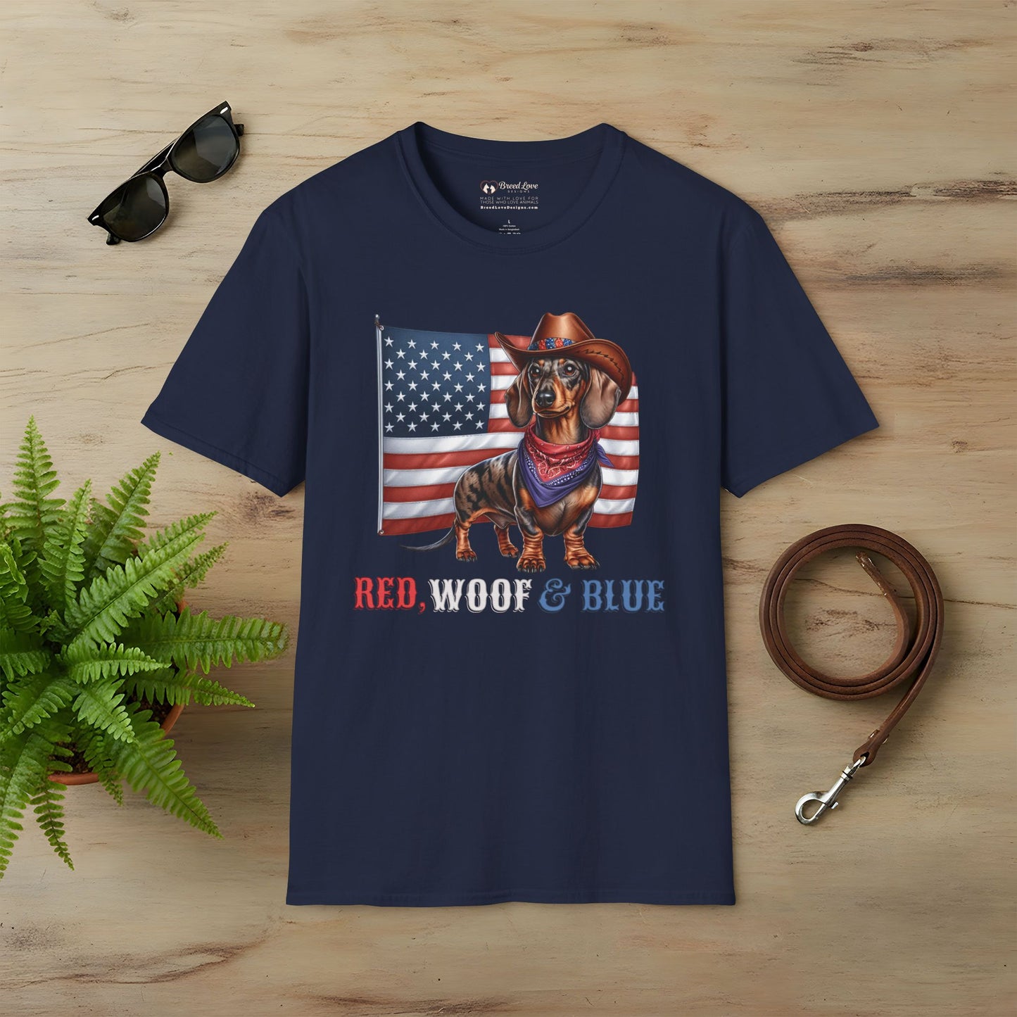 Red, Woof & Blue T-Shirt
