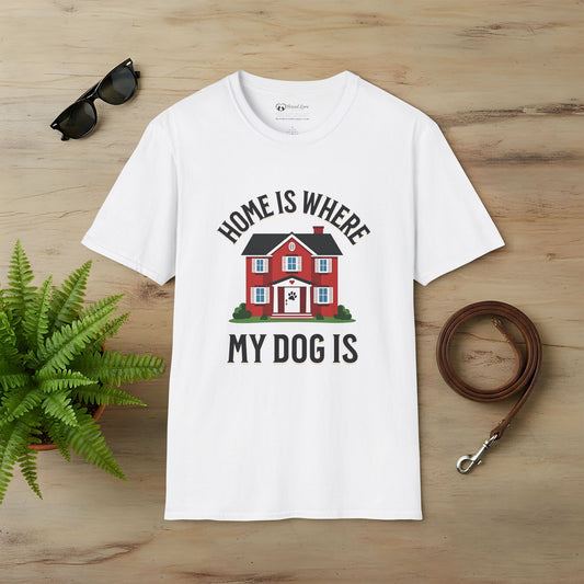 Home Is Where My Dog Is T-Shirt