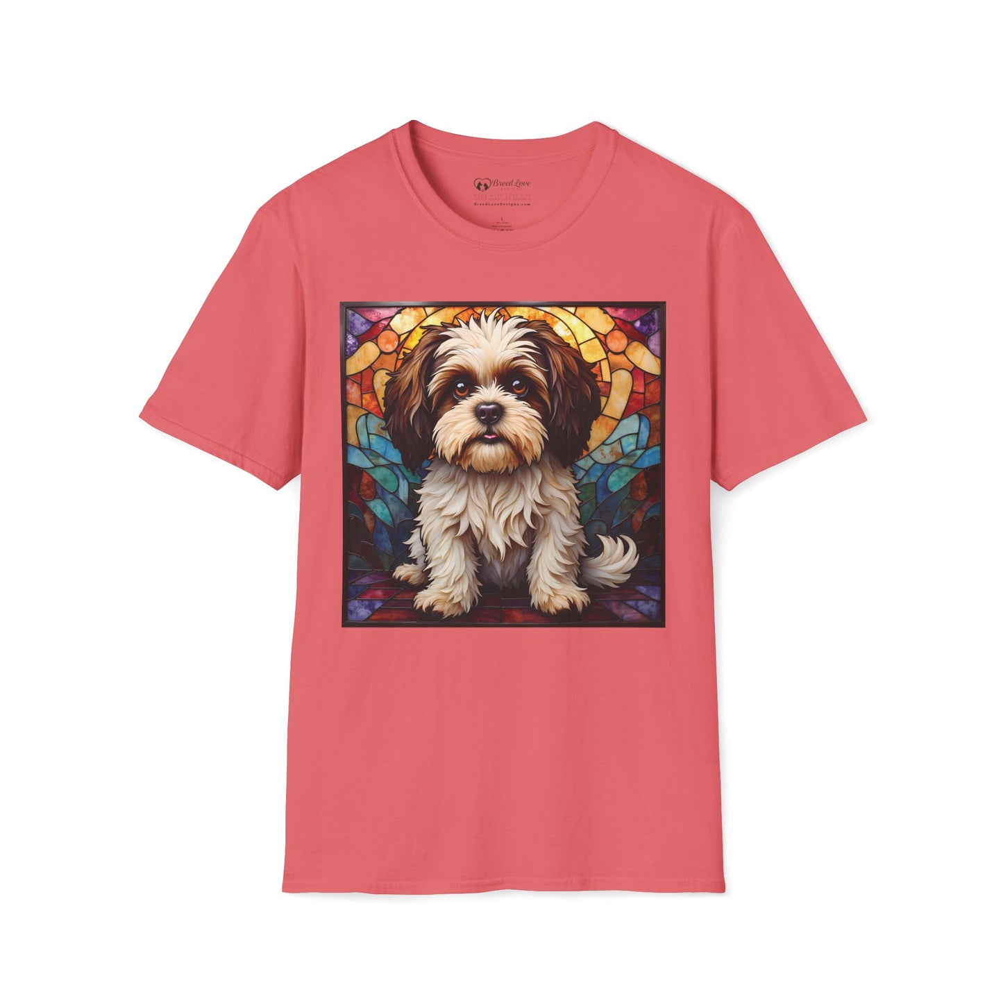 Stained Glass Shih Tzu T-Shirt