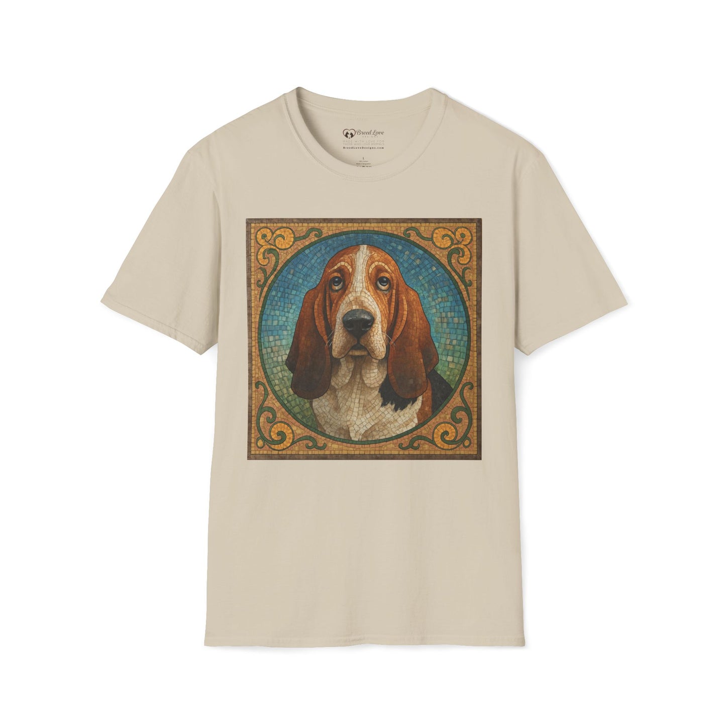 Basset Hound Mosaic T-Shirt