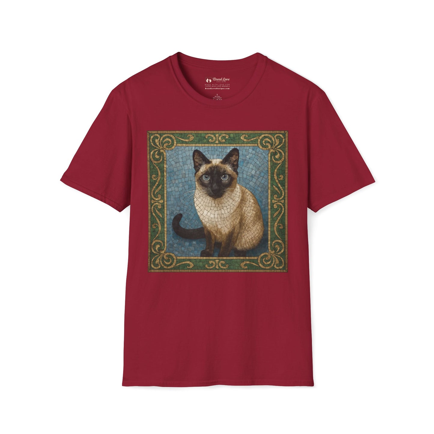 Siamese Cat Mosaic T-Shirt