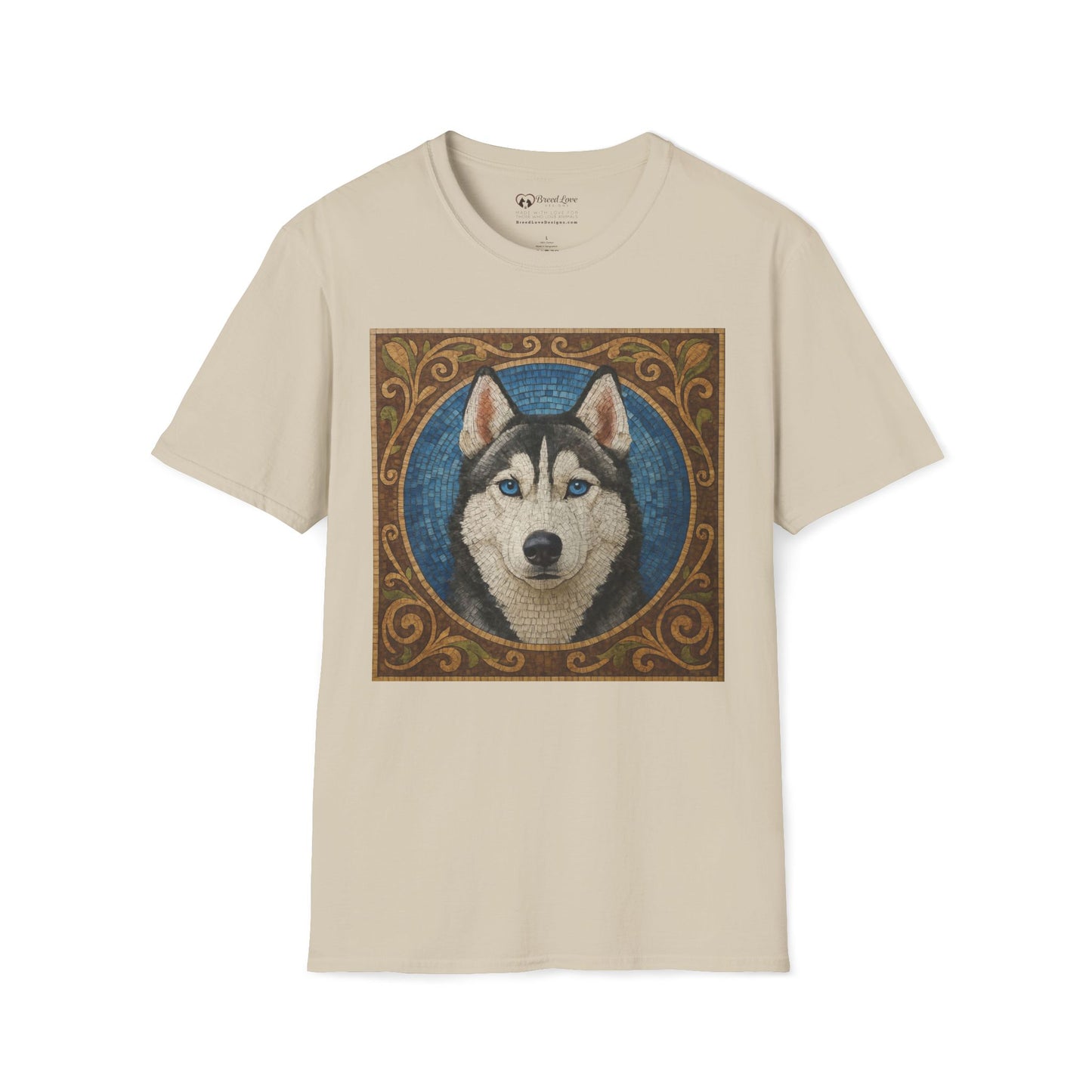 Siberian Husky Mosaic T-Shirt