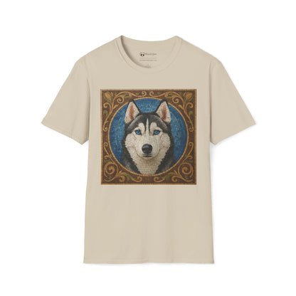 Siberian Husky Mosaic T-Shirt
