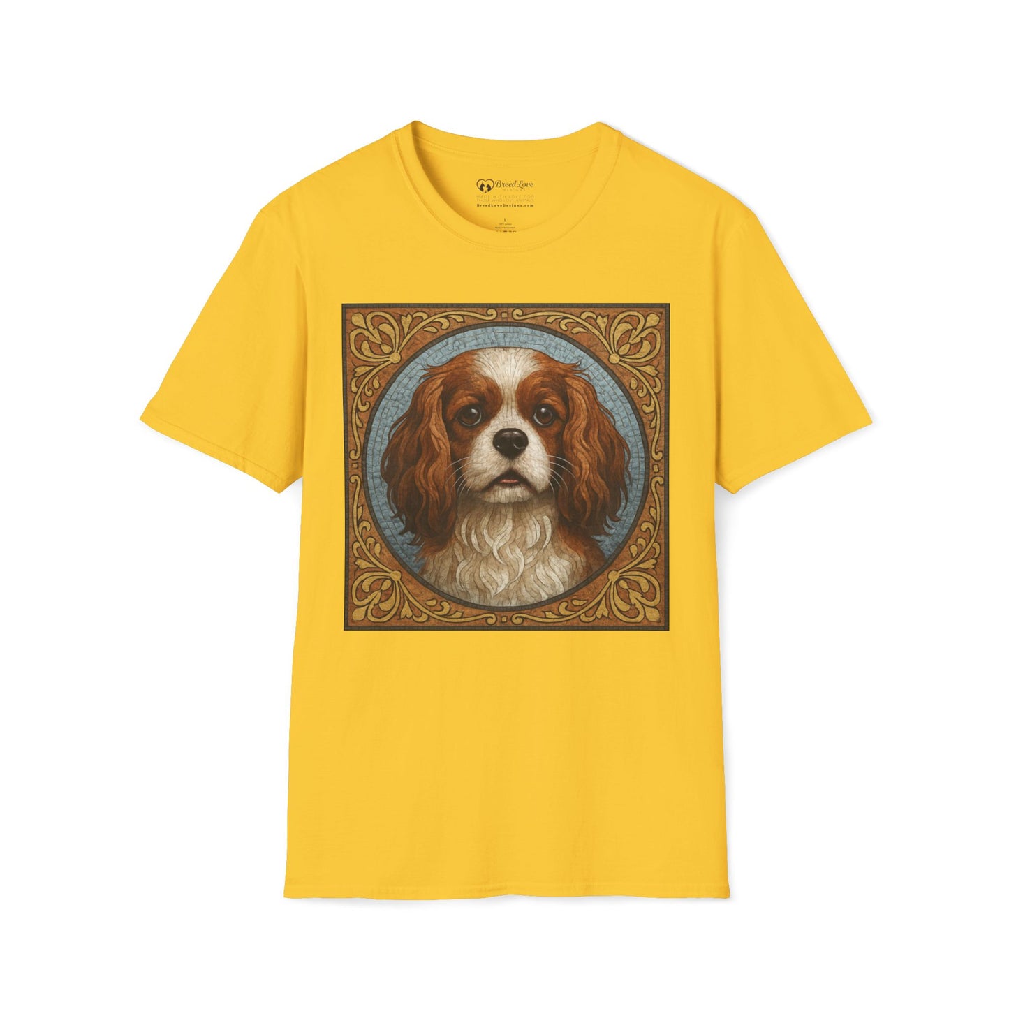 Cavalier King Charles Spaniel Mosaic T-Shirt