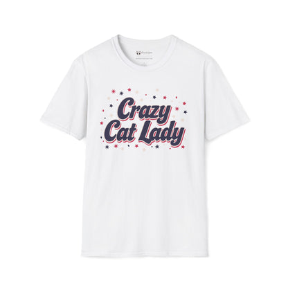 Sparkly Crazy Cat Lady T-Shirt