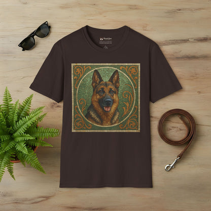 German Shepherd Mosaic T-Shirt