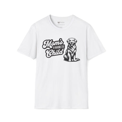 Mom's Favorite Child - Golden Retriever T-Shirt
