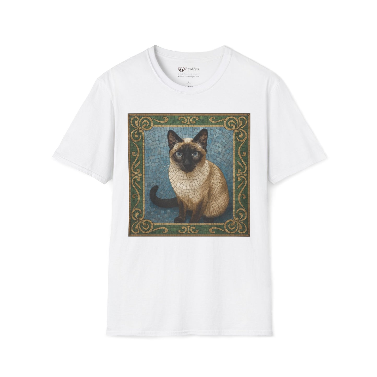 Siamese Cat Mosaic T-Shirt