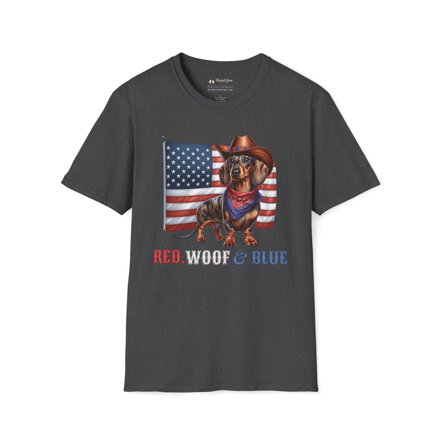Red, Woof & Blue T-Shirt