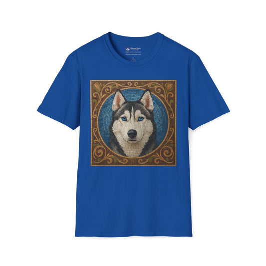 Siberian Husky Mosaic T-Shirt