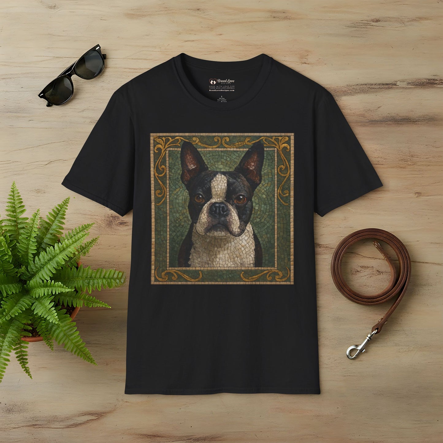 Boston Terrier Mosaic T-Shirt