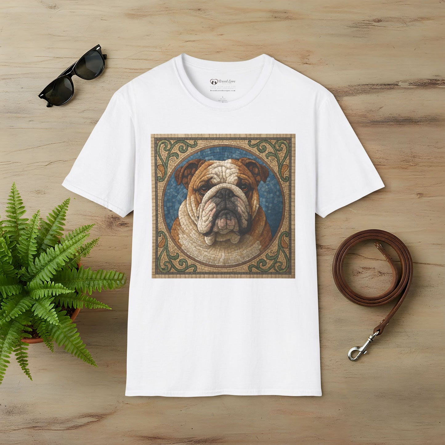 Bulldog Mosaic T-Shirt