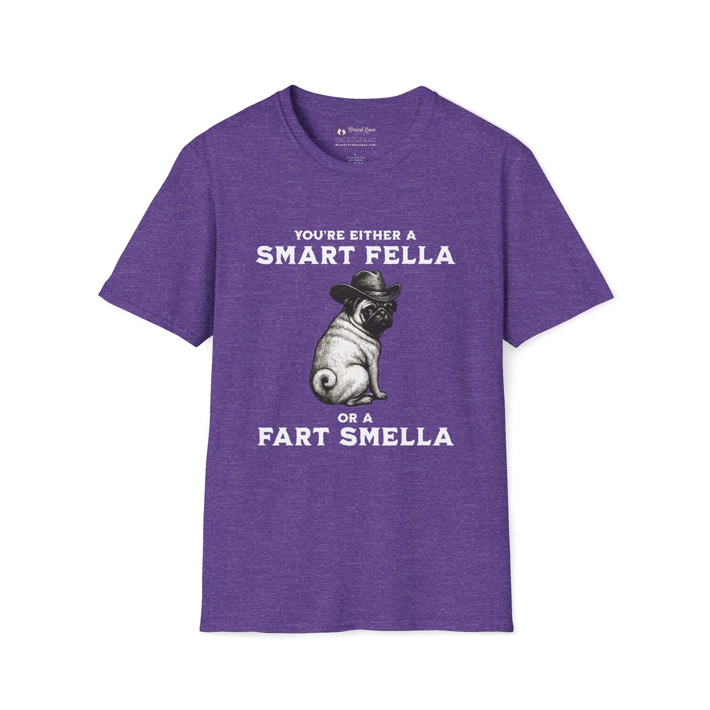 Smart Fella or Fart Smella T-Shirt