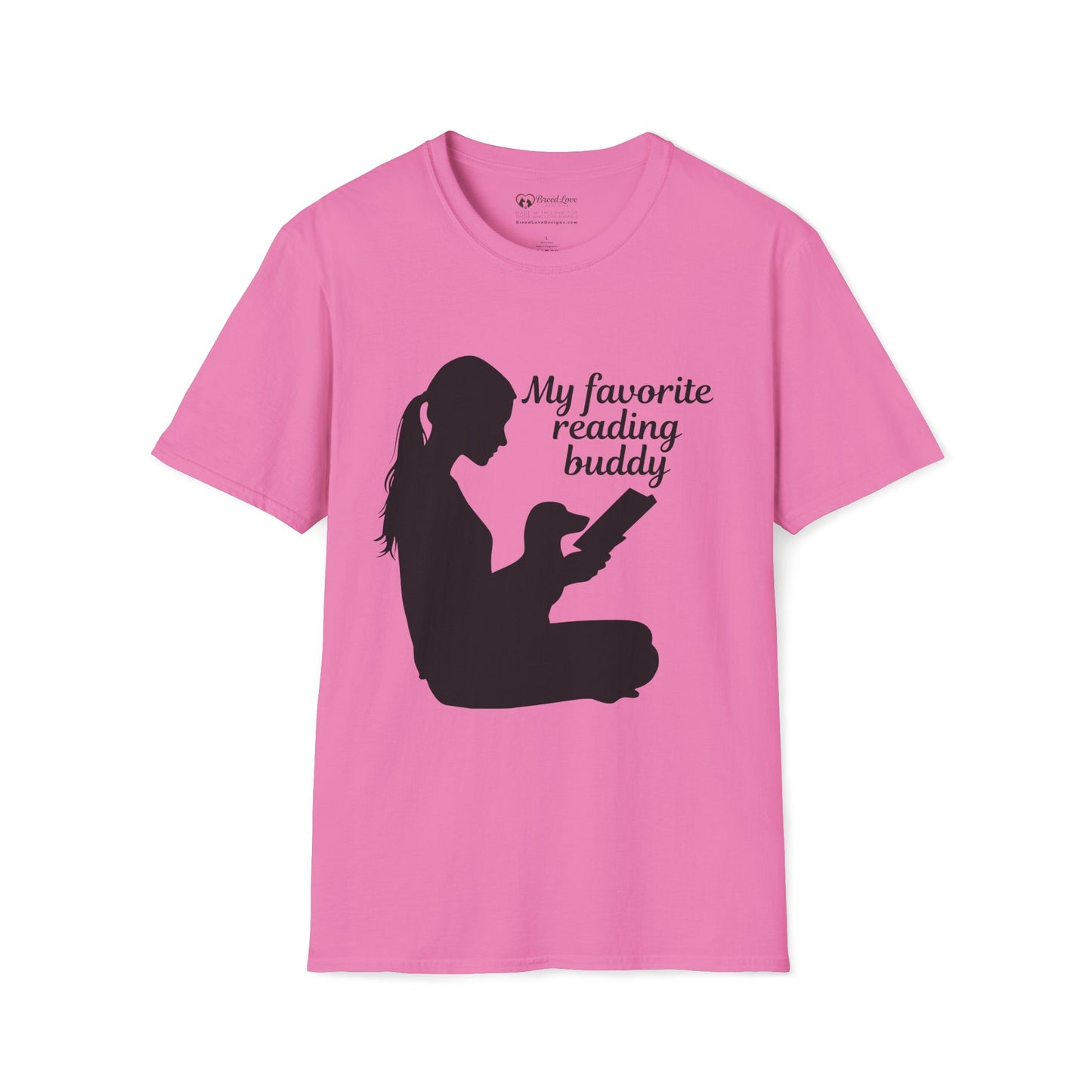 My Favorite Reading Buddy Dog T-Shirt