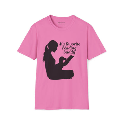 My Favorite Reading Buddy Dog T-Shirt