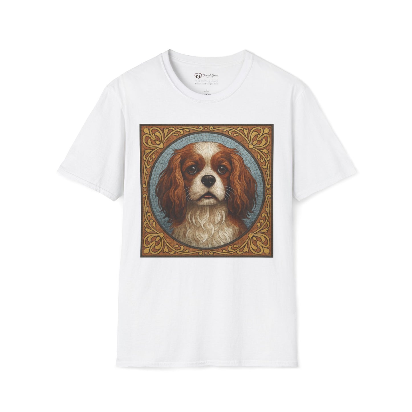 Cavalier King Charles Spaniel Mosaic T-Shirt