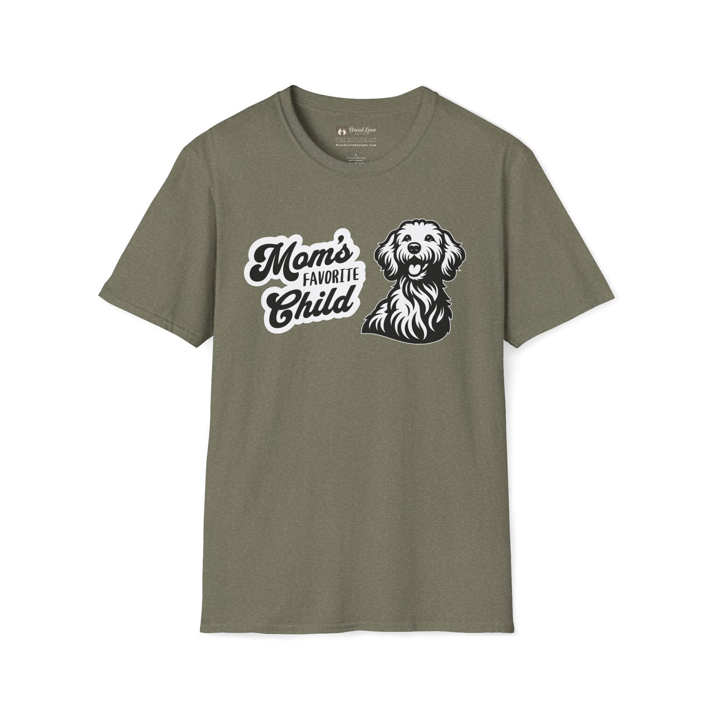 Mom's Favorite Child - Golden Doodle T-Shirt
