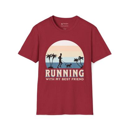 Running With My Best Friend - Male T-Shirt