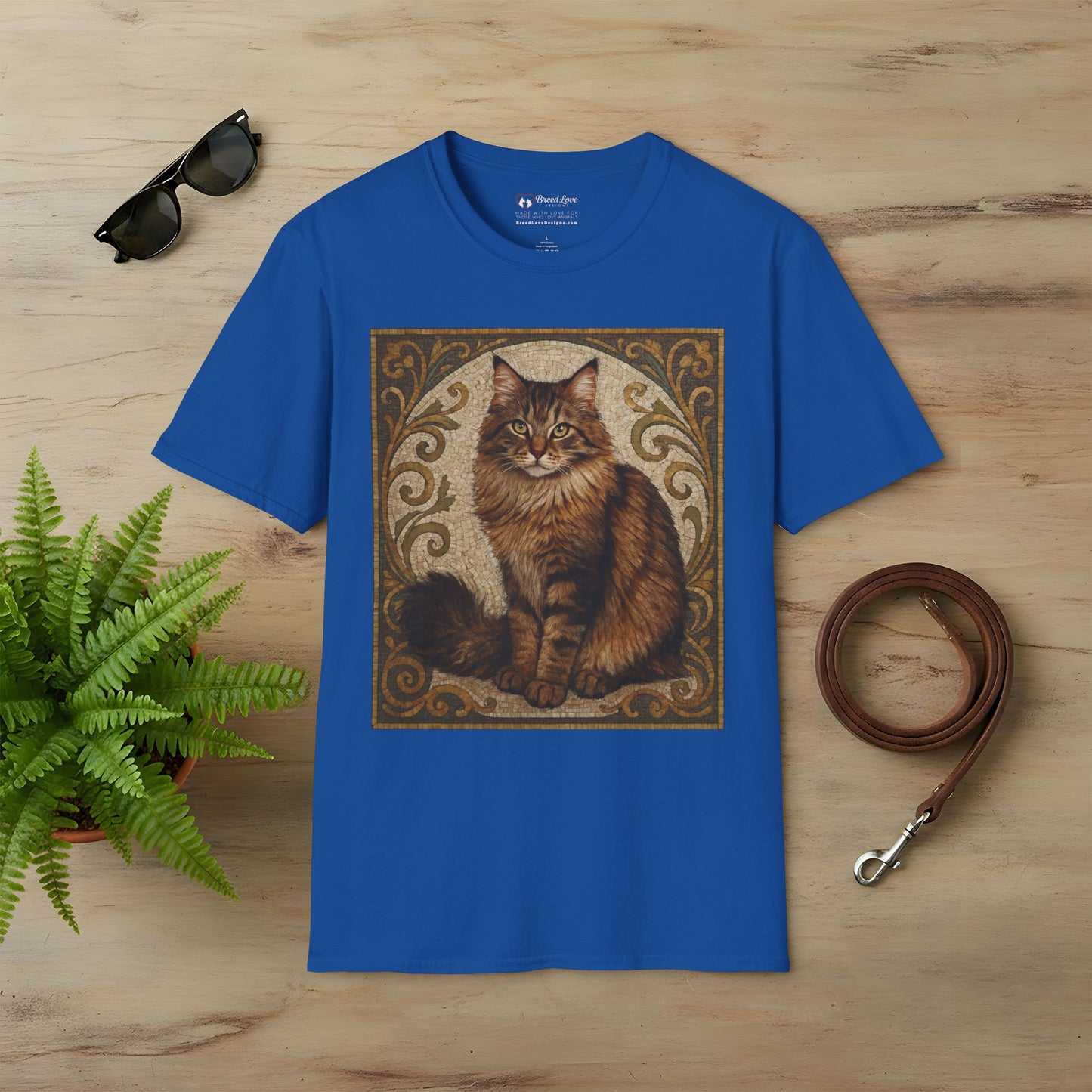 Maine Coon Mosaic T-Shirt