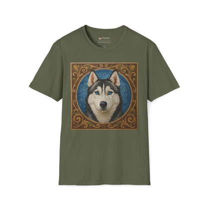 Siberian Husky Mosaic T-Shirt