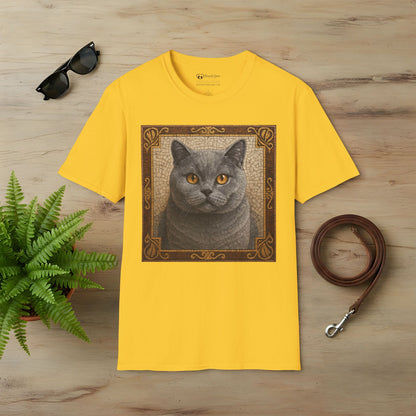 British Shorthair Mosaic T-Shirt