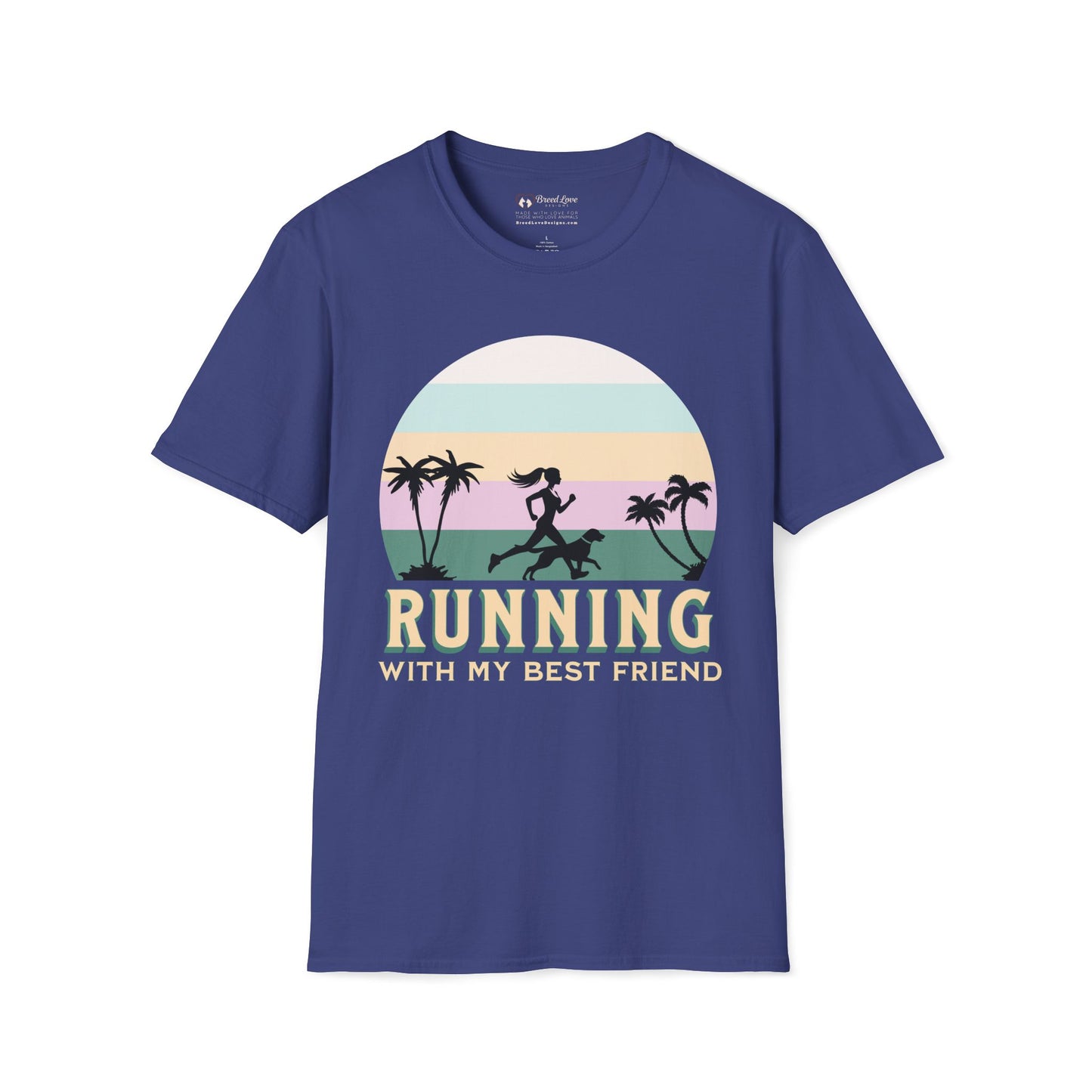 Running With My Best Friend - Female T-Shirt