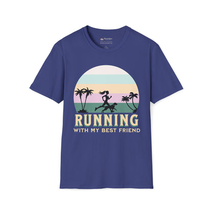 Running With My Best Friend - Female T-Shirt